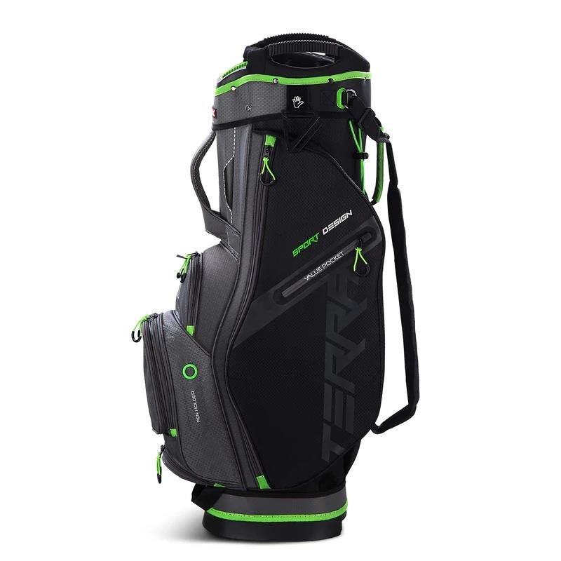 Big Max Terra Sport cart bag, šedo/černo/zelený