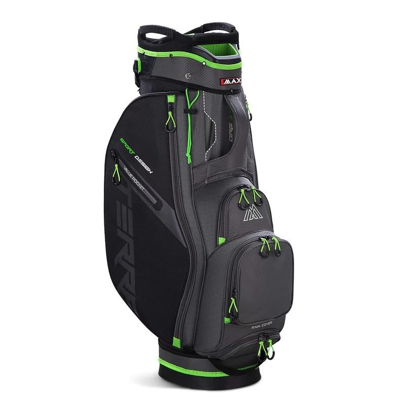 Big Max Terra Sport cart bag, šedo/černo/zelený