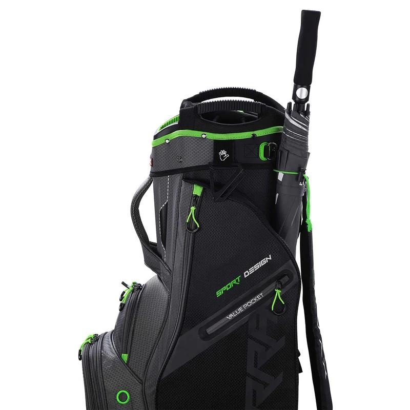 Big Max Terra Sport cart bag, šedo/černo/zelený