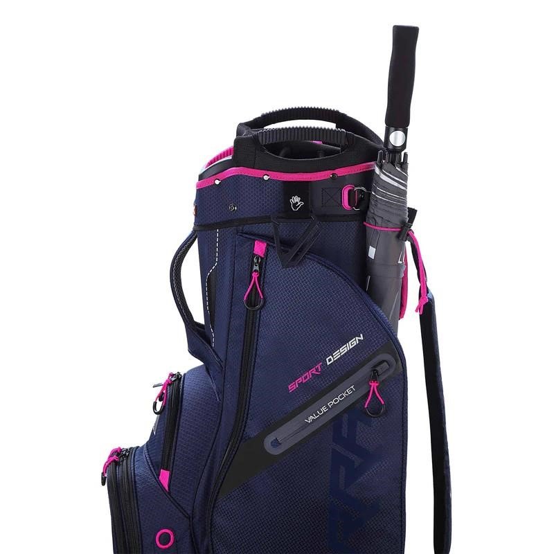 Big Max Terra Sport cart bag, modro/růžový
