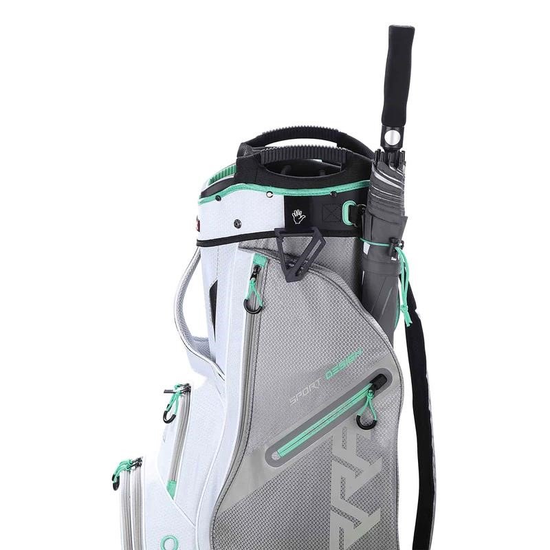 Big Max Terra Sport cart bag, bílo/stříbrno/mint