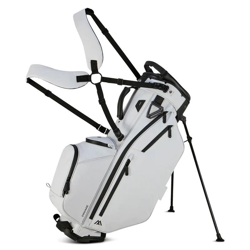 Big Max Dri Lite Hybrid Prime stand bag, bílý