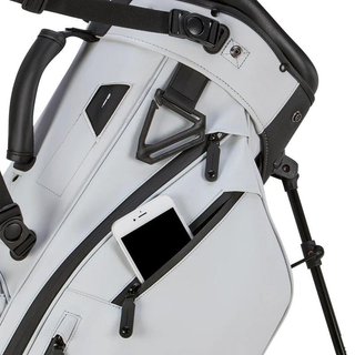 Big Max Dri Lite Hybrid Prime stand bag, bílý