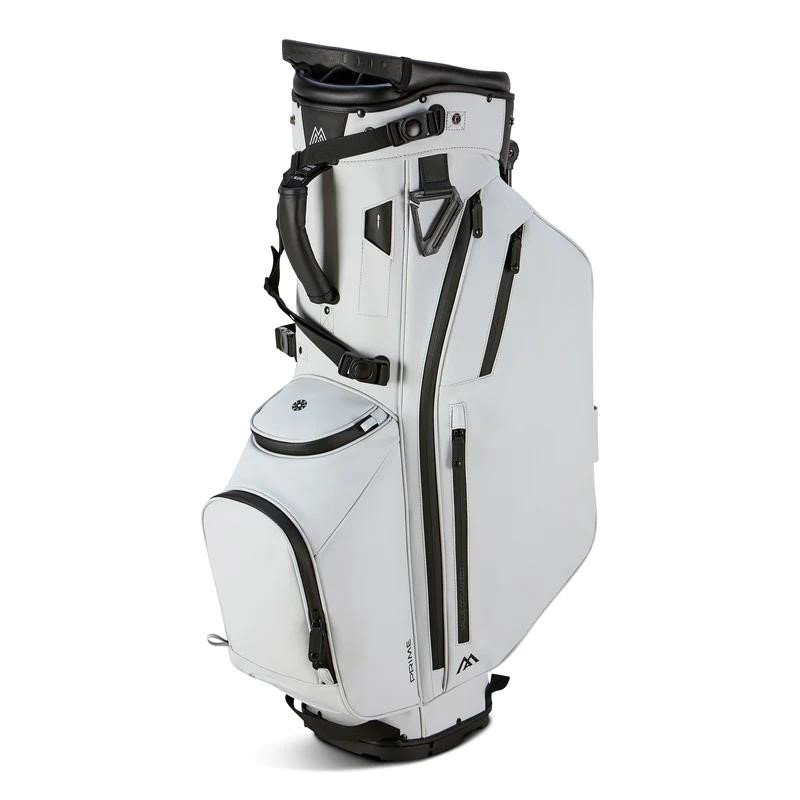 Big Max Dri Lite Hybrid Prime stand bag, bílý
