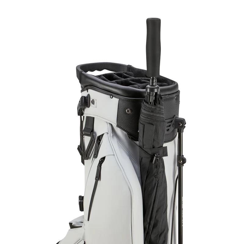 Big Max Dri Lite Hybrid Prime stand bag, bílý