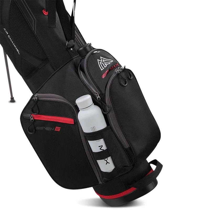 Big Max Heaven Seven G stand bag, černo/červený