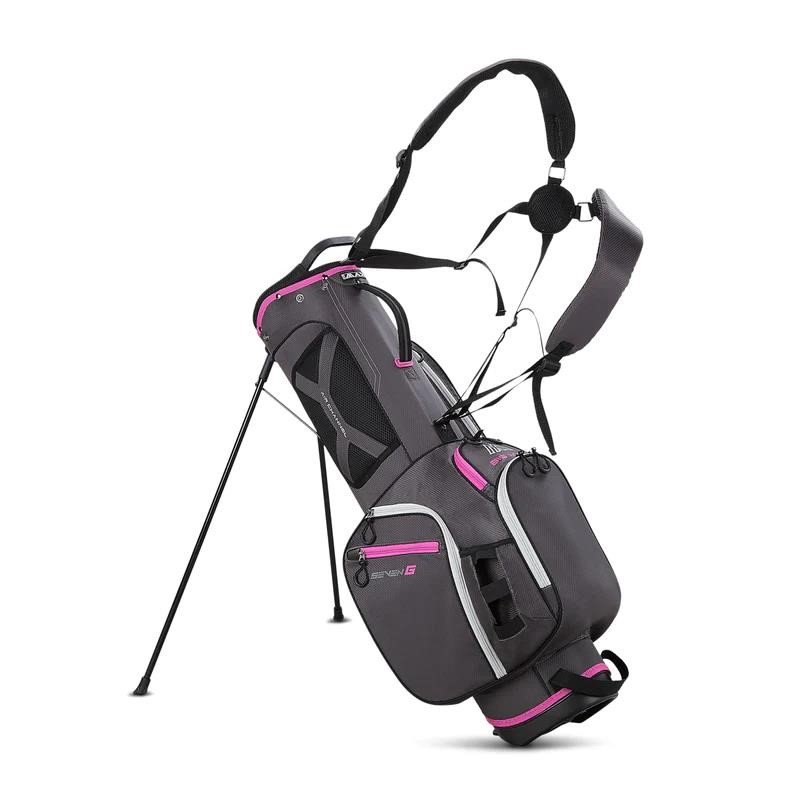 Big Max Heaven Seven G stand bag, šedo/růžový