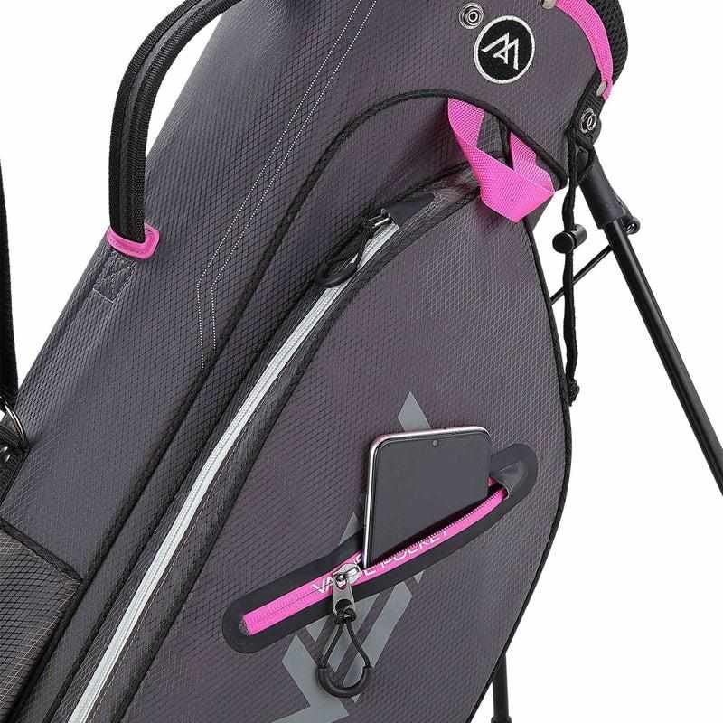 Big Max Heaven Seven G stand bag, šedo/růžový