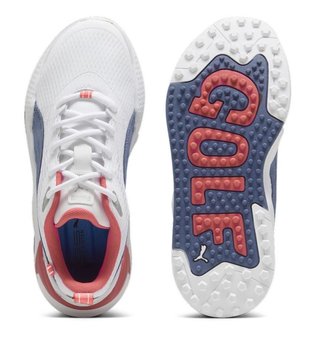 Puma Gs-X Efekt dámské golfové boty, bílo/modré
