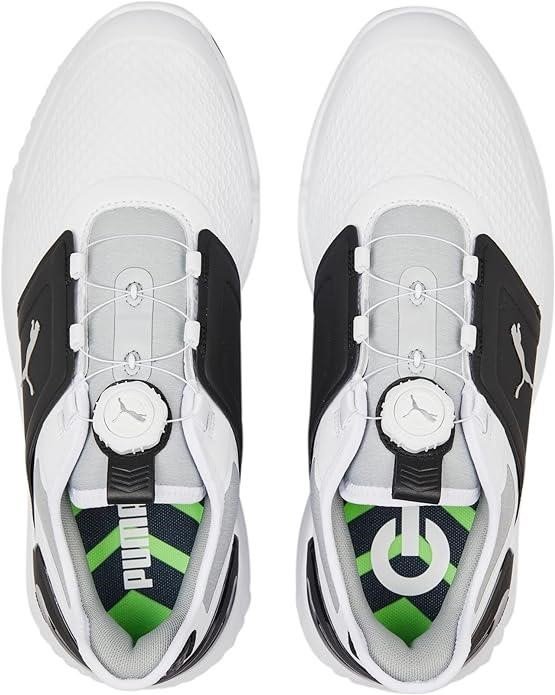 Puma Ignite Elevate Disc pánské golfové boty, bílo/černé