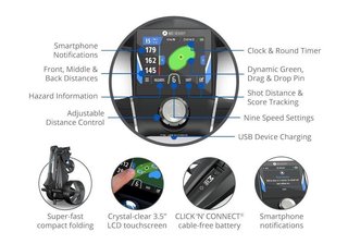 Motocaddy M5 GPS elektrický vozík, 18+ baterie