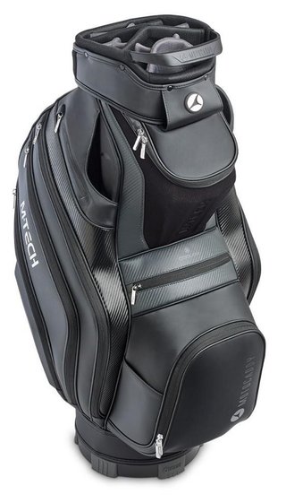 Motocaddy M-Tech cart bag, černo/karbonový