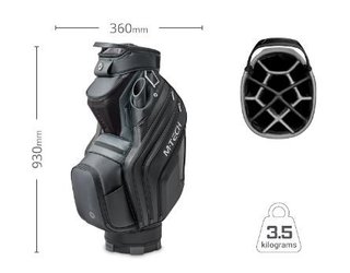 Motocaddy M-Tech cart bag, černo/karbonový