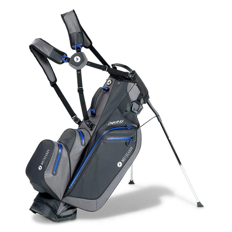 Motocaddy HydroFLEX stand bag, šedo/modrý