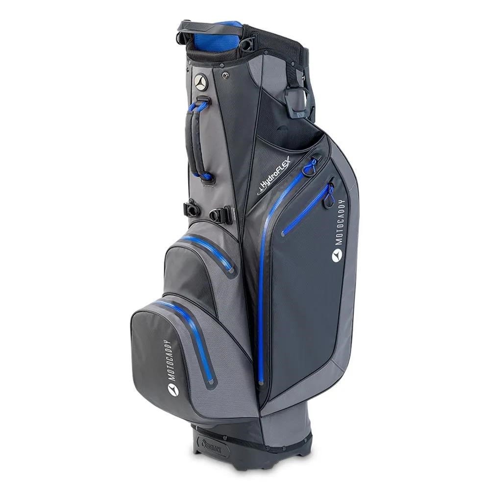 Motocaddy HydroFLEX stand bag, šedo/modrý