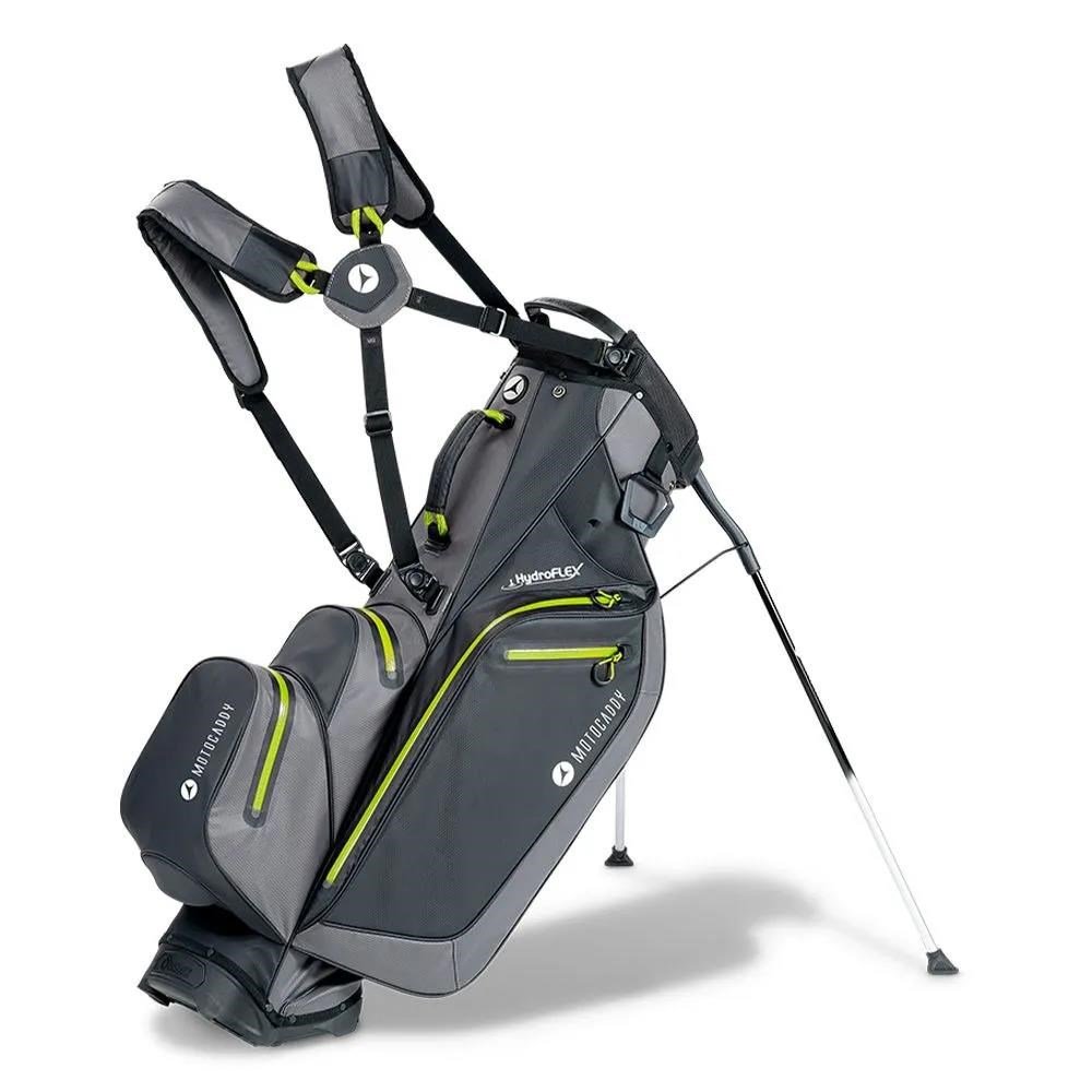 Motocaddy HydroFLEX stand bag, šedo/limetkový
