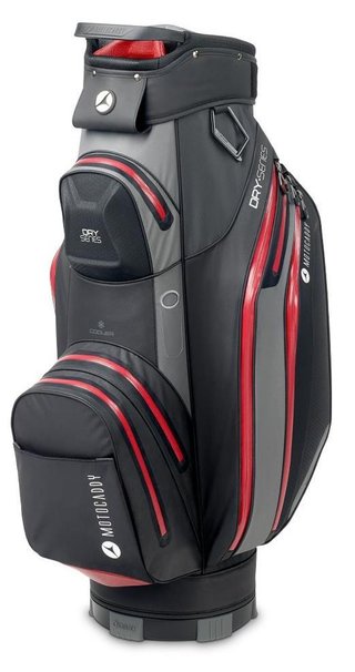 Motocaddy Dry Series cart bag, šedo/červený