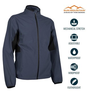 Sun Mountain Monsoon pánská nepromokavá bunda, modrá