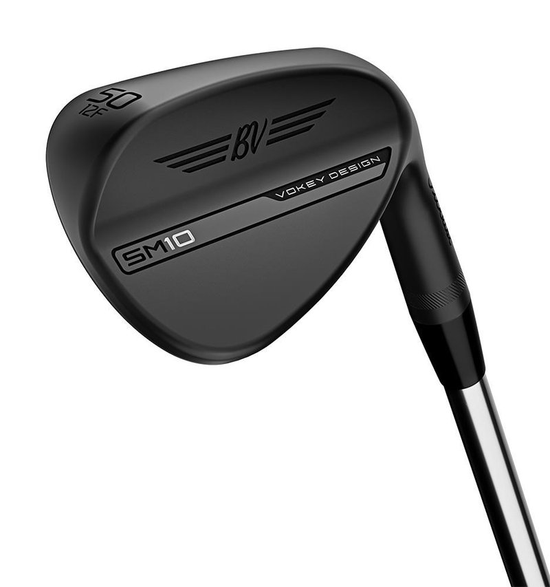 Titleist SM10 Jet Black wedge, ocel