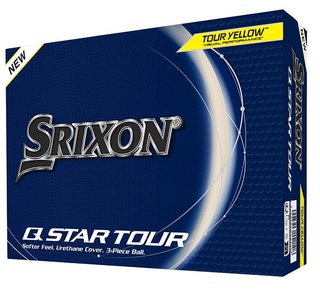 Srixon Q-Star Tour golfové míčky, žluté