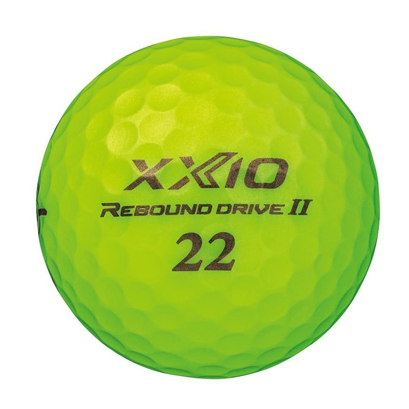 XXIO Rebound Drive II golfové míčky, limetkové