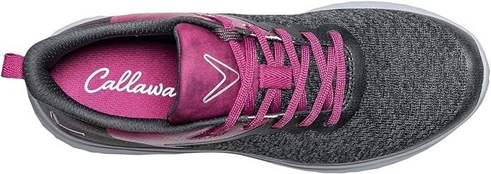 Callaway Anza Aero dámské golfové boty, charcoal/purple