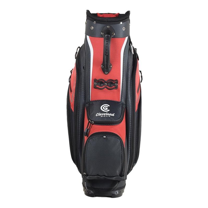 Cleveland Friday 3 cart bag, červeno/šedý