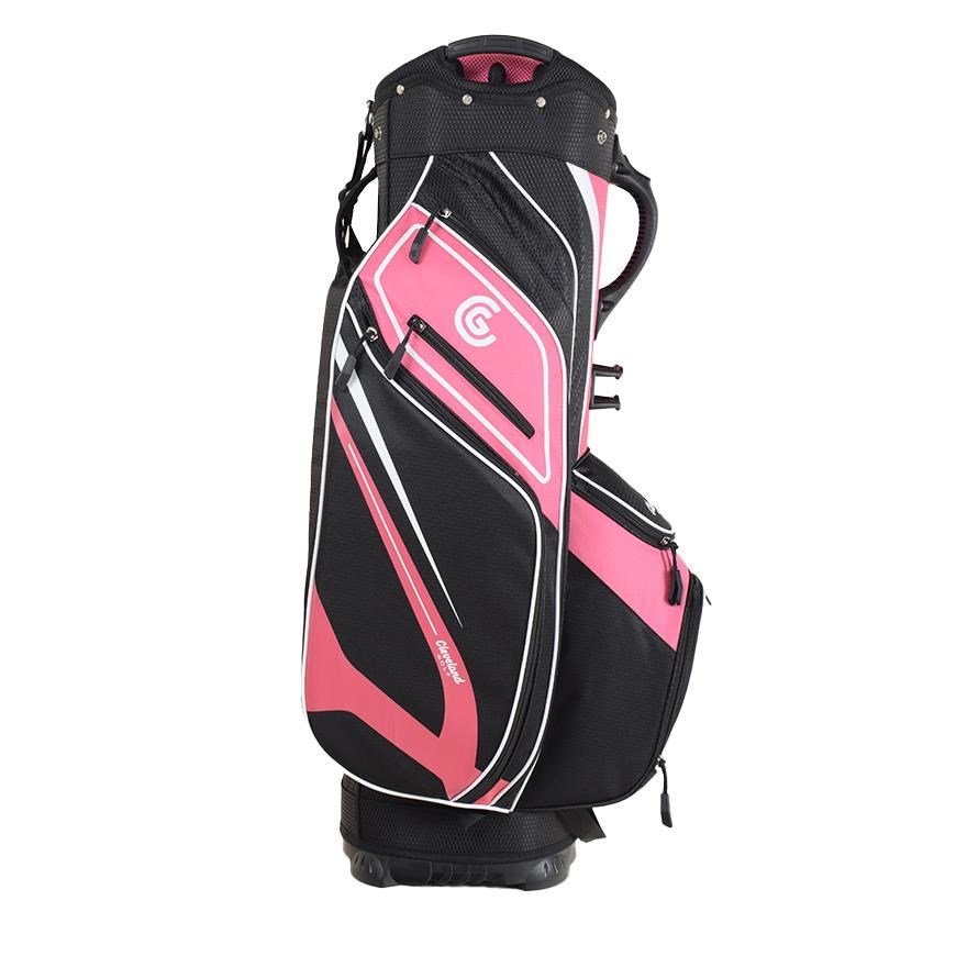 Cleveland Friday 3 cart bag, růžovo/černý