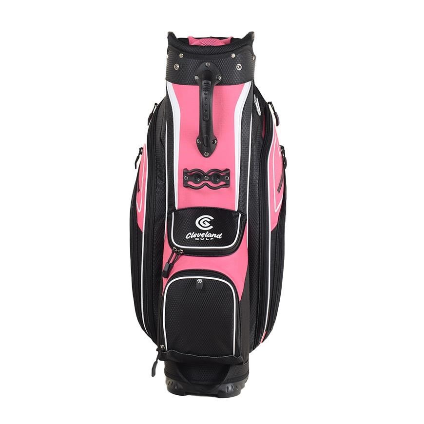 Cleveland Friday 3 cart bag, růžovo/černý