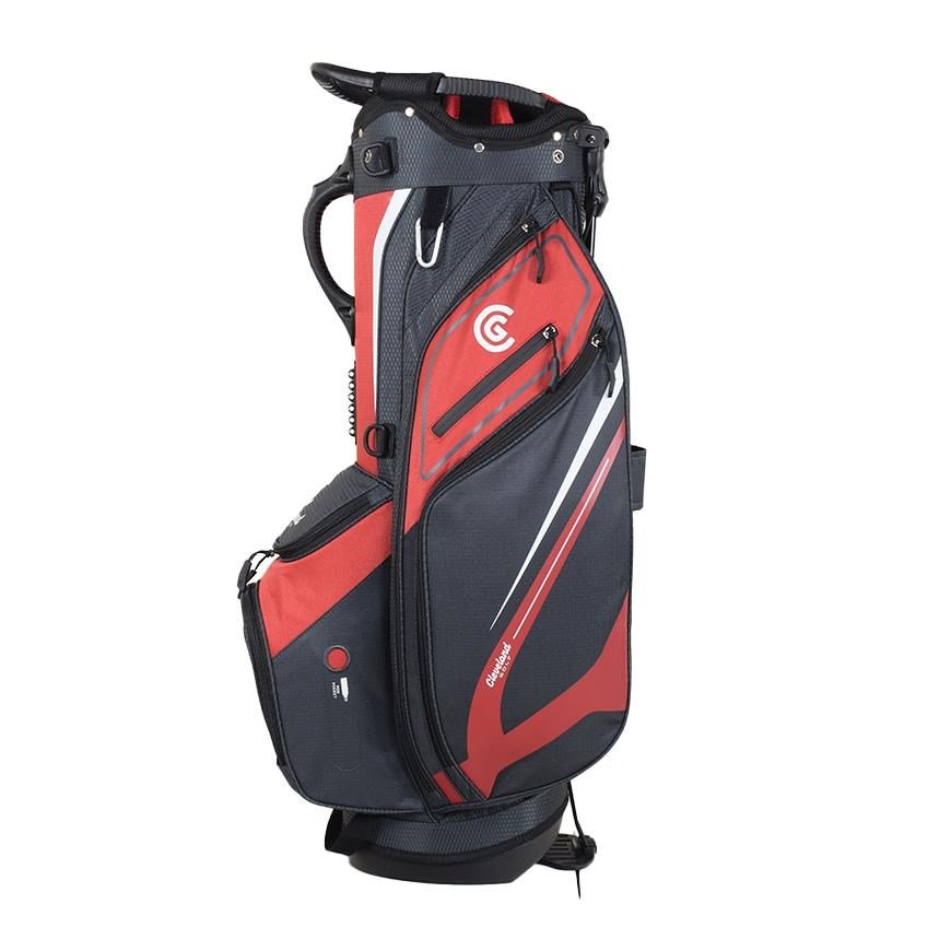 Cleveland Saturday 2 stand bag, červeno/šedý