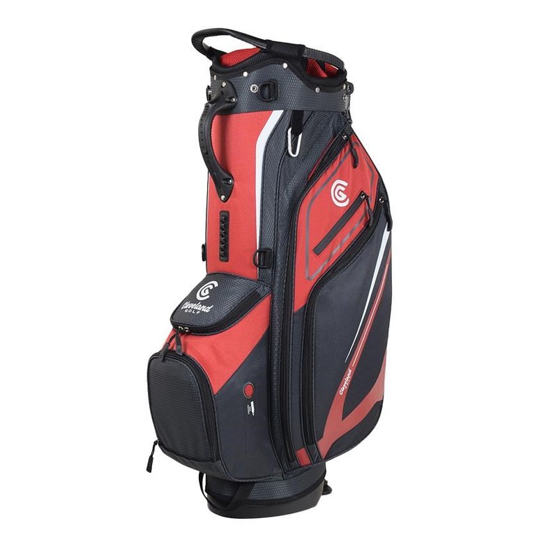 Cleveland Saturday 2 stand bag, červeno/šedý