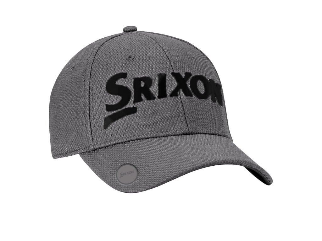 Srixon Ball Marker kšiltovka, šedá + markovátko