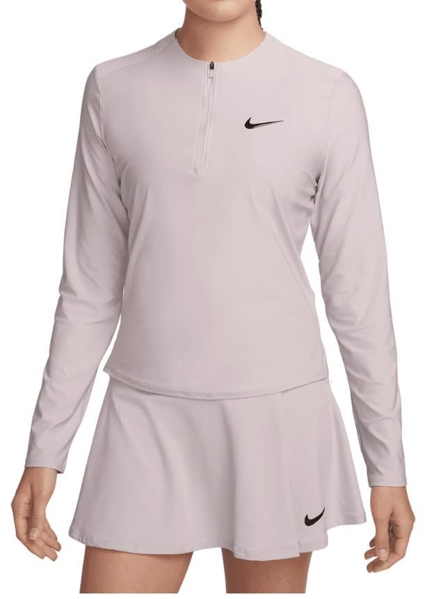 Nike Court Advantage dámská mikina, platinum violet