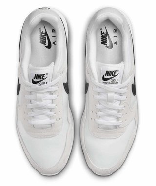 Nike Air Pegasus '89 G unisex golfové boty, bílo/černé
