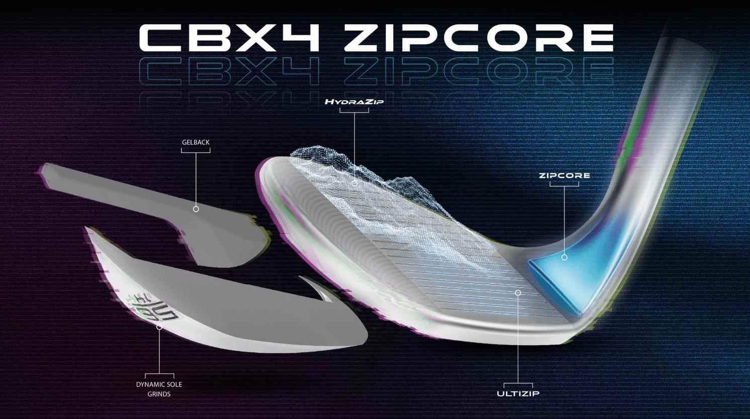 Cleveland CBX4 Zipcore pánská wedge, grafit