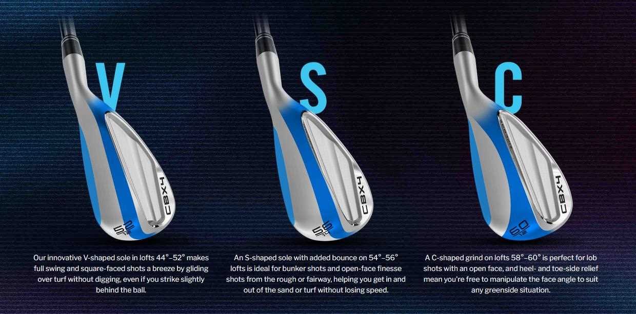 Cleveland CBX4 Zipcore pánská wedge, grafit