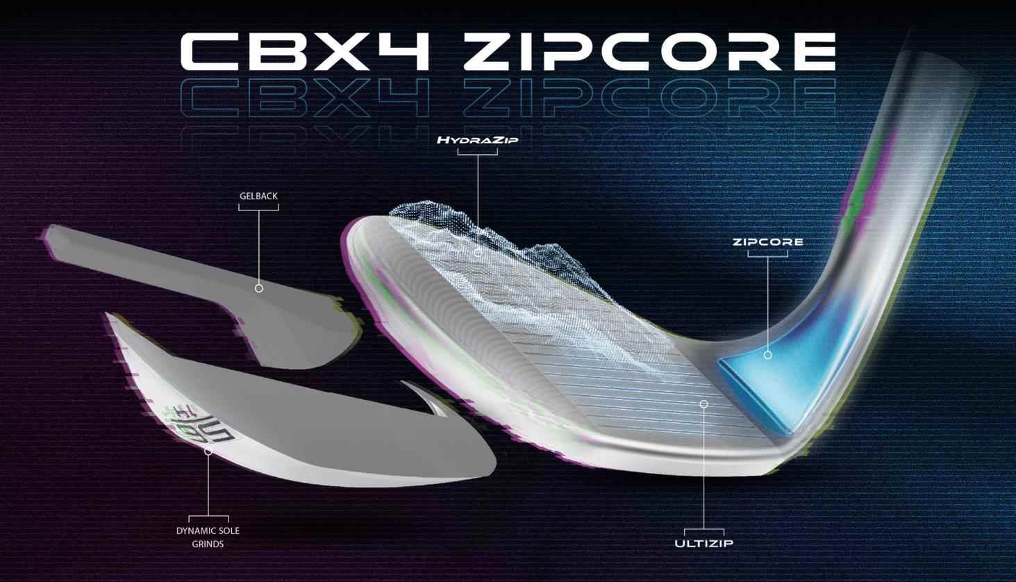 Cleveland CBX4 Zipcore pánská wedge, ocel