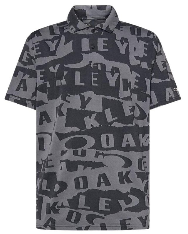 Oakley Ransom Jacquard pánské polo, černé