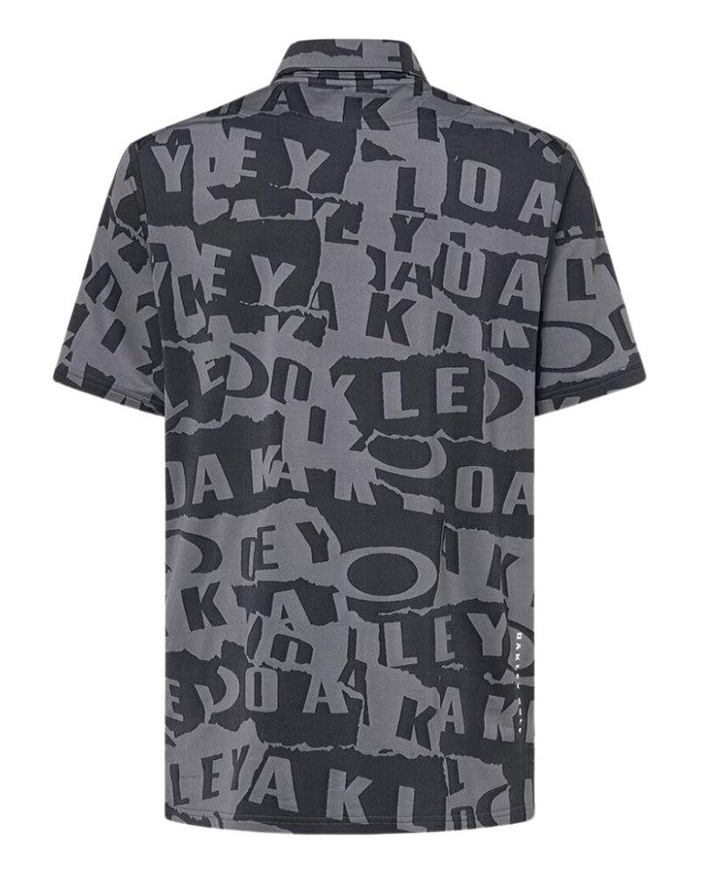 Oakley Ransom Jacquard pánské polo, černé