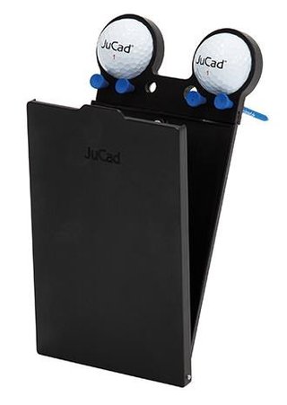 JuCad full metal scorecard holder držák, černý/černý kryt