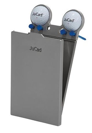 JuCad full metal scorecard holder držák, titan/titan