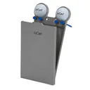 JuCad full metal scorecard holder držák, titan/titan