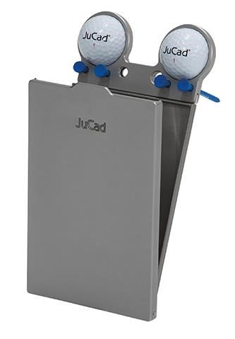 JuCad full metal scorecard holder držák, titan/titan