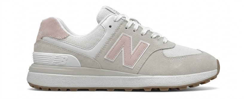 New Balance 574 Greens V2 dámské golfové boty, béžovo/růžové