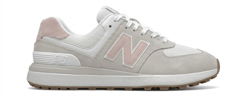 New Balance 574 Greens V2 dámské golfové boty, béžovo/růžové