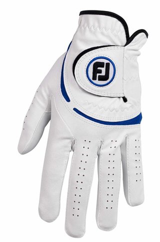 FootJoy WeatherSof pánská golfová rukavice, bílo/modrá