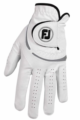FootJoy WeatherSof pánská golfová rukavice, bílo/šedá