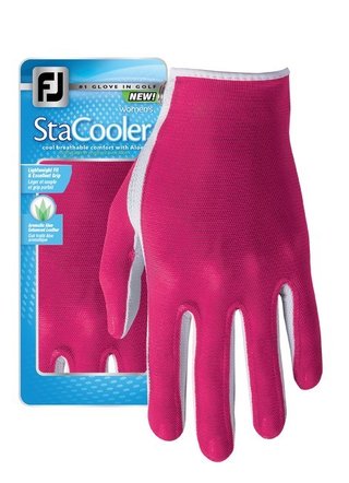 FootJoy StaCooler Assorted dámská golfová rukavice, fuchsia