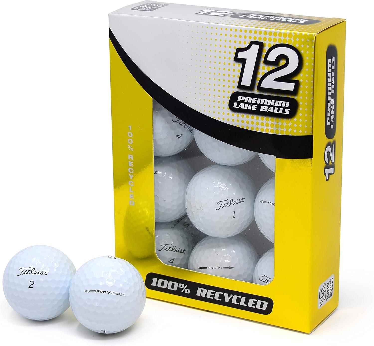 Titleist Pro V1 Lake Balls lovené míčky, třída A, 12ks