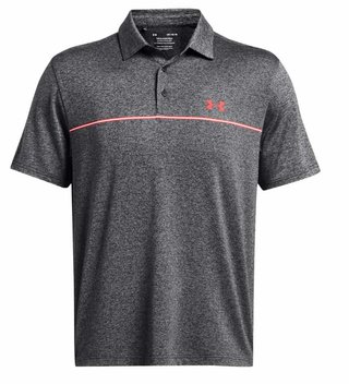 Under Armour Playoff 3.0 Printed pánské polo, šedé